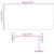 Pervaz 2 buc lemn masiv de maro deschis 80x40x2 cm GartenMobel Dekor