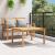 Masă de cafea Maro 85 x 85 x 45 cm Lemn masiv de tec GartenMobel Dekor