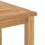 Masă de cafea Maro 85 x 85 x 45 cm Lemn masiv de tec GartenMobel Dekor