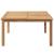 Masă de cafea Maro 85 x 85 x 45 cm Lemn masiv de tec GartenMobel Dekor