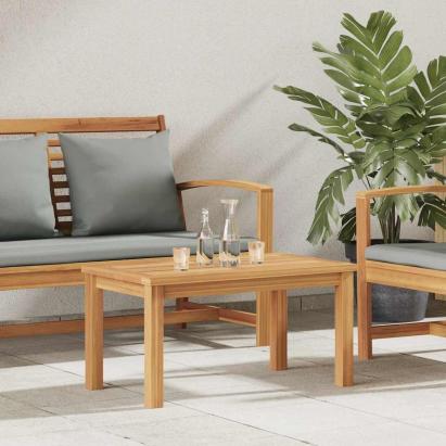 Masă de cafea Maro 70 x 40 x 36 cm Lemn masiv de tec GartenMobel Dekor