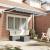 Awning Manual Manual Alb 3 x 2 m Aluminiu, Poliester GartenMobel Dekor