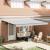 Copertină manuală Manual Antracit 4,5 × 3 m GartenMobel Dekor