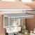 Awning Electric Alb 3 x 2 m Aluminiu, țesătură din poliester GartenMobel Dekor