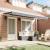 Pergolă Electrică Alb 4 x 2 m Aluminiu & Tesatura GartenMobel Dekor