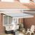 Umbra Electrică Antracit 3,5 x 2,5 m Poliester & Aluminiu GartenMobel Dekor