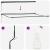 Awning Electric Antracit 5 x 3 m Aluminiu & Poliester GartenMobel Dekor