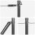 Set de stâlpi de gard Manual 7 pcs Gri Ø32mm 80 cm Metal GartenMobel Dekor