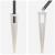 Set stâlpi pentru gard Manual 7 pcs Gri Ø32mm 100 cm Metal GartenMobel Dekor