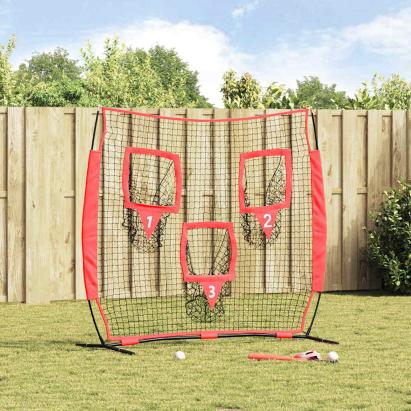 Baseball & Softball Negru 214.5 x 89.5 x 181 cm Poliester GartenMobel Dekor