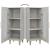 Servantă, gri beton, 34,5x34x90 cm, lemn compozit GartenMobel Dekor