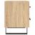 Noptiere, 2 buc., stejar sonoma, 40x35x47,5 cm, lemn compozit GartenMobel Dekor