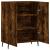 Dulap, stejar fumuriu, 69,5x34x90 cm, lemn compozit GartenMobel Dekor