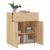 Dulap, stejar sonoma, 69,5x34x90 cm, lemn compozit GartenMobel Dekor