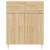 Dulap, stejar sonoma, 69,5x34x90 cm, lemn compozit GartenMobel Dekor