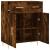 Dulap, stejar fumuriu, 69,5x34x90 cm, lemn compozit GartenMobel Dekor