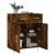 Dulap, stejar fumuriu, 69,5x34x90 cm, lemn compozit GartenMobel Dekor