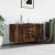 Dulap, stejar fumuriu, 100x36x60 cm, lemn compozit GartenMobel Dekor
