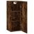 Dulap montat pe perete, stejar fumuriu, 34,5x34x90 cm GartenMobel Dekor