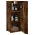 Dulap montat pe perete, stejar fumuriu, 34,5x34x90 cm GartenMobel Dekor