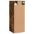 Dulap montat pe perete, stejar fumuriu, 34,5x34x90 cm GartenMobel Dekor