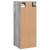Dulap montat pe perete, gri sonoma, 34,5x34x90 cm GartenMobel Dekor