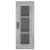 Dulap montat pe perete, gri sonoma, 34,5x34x90 cm GartenMobel Dekor
