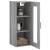 Dulap montat pe perete, gri sonoma, 34,5x34x90 cm GartenMobel Dekor