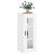 Dulap montat pe perete, alb, 34,5x34x90 cm GartenMobel Dekor
