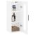 Dulap montat pe perete, alb, 34,5x34x90 cm GartenMobel Dekor