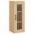 Dulap montat pe perete, stejar sonoma, 34,5x34x90 cm GartenMobel Dekor
