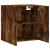 Dulap de perete, stejar fumuriu, 60x31x60 cm, lemn compozit GartenMobel Dekor