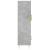 Dulap înalt, gri beton, 69,5x31x115 cm, lemn compozit GartenMobel Dekor