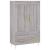 Dulap gri Sonoma 69,5x31x115 cm, lemn prelucrat GartenMobel Dekor