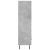 Dulap înalt, gri beton, 69,5x31x115 cm, lemn compozit GartenMobel Dekor