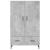 Dulap înalt, gri beton, 69,5x31x115 cm, lemn compozit GartenMobel Dekor