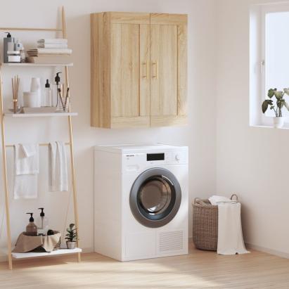 Dulap TV pe perete stejar sonoma, 69,5x34x90 cm, lemn prelucrat GartenMobel Dekor