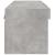 Comodă TV cu lumini LED, gri beton, 60x30x30 cm GartenMobel Dekor