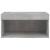 Comodă TV cu lumini LED, gri beton, 60x30x30 cm GartenMobel Dekor