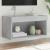 Comodă TV cu lumini LED, gri beton, 60x30x30 cm GartenMobel Dekor