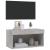 Comodă TV cu lumini LED, gri beton, 60x30x30 cm GartenMobel Dekor