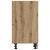 Dulap inferior "Riga" stejar artizanal,40x44,5x81,5 cm GartenMobel Dekor