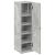 Dulap de baie cu suport role, gri beton, 20,5x22x72 cm GartenMobel Dekor