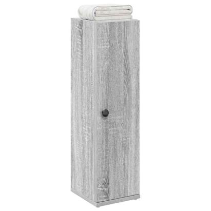 Dulap de baie cu suport role, sonoma gri, 20,5x22x72 cm GartenMobel Dekor