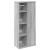 Dulap de baie cu suport role, sonoma gri, 39x22x90 cm GartenMobel Dekor