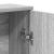 Dulap de baie cu suport role, sonoma gri, 39x22x90 cm GartenMobel Dekor