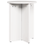 Set de măsuțe de cafea 2 pcs Alb 41.5 x 41.5 x 41 cm GartenMobel Dekor