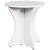 Set de măsuțe de cafea 3 pcs Alb 46 x 46 x 47 cm GartenMobel Dekor