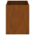 Vază pentru Grădină Ruginit 50 x 32 x 40 cm Oțel corten GartenMobel Dekor