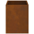 Vază pentru Grădină Ruginit 50 x 32 x 40 cm Oțel corten GartenMobel Dekor